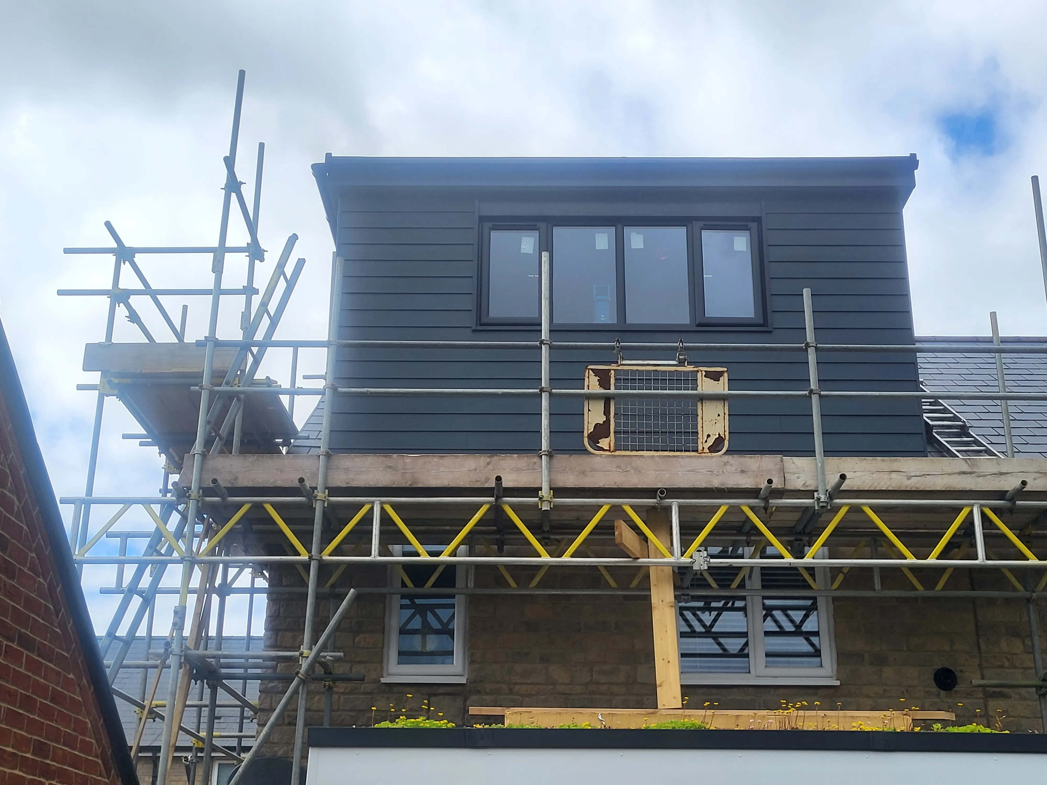 Dormer loft conversion in progress by Somerset Loft Conversions in Bridgwater, Somerset